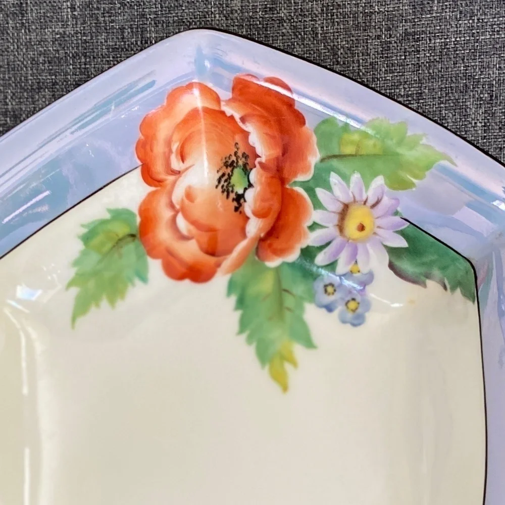 Vintage Japan Lusterware Serving Dish EUC 1918-1921
